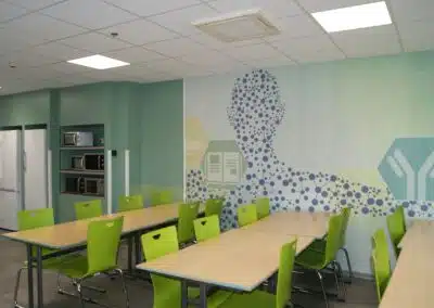 Réfectoire salle de pause BIO RAD